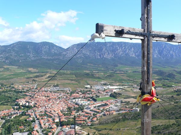 Saint Paul de Fenouillet desde la cruz 