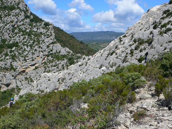 La ferrata La Pichona (muy fácil) desde el camino de regreso 