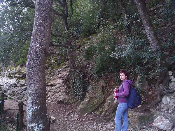 Iniciamos el ascenso al collado (2006) 