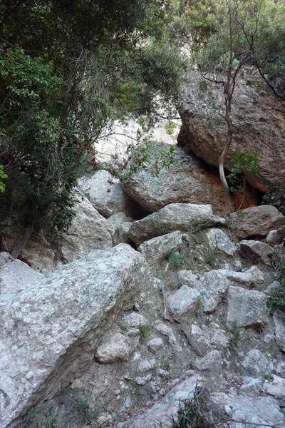 Inicio del barranco - Joc de lOca (© Miguel Valle) 