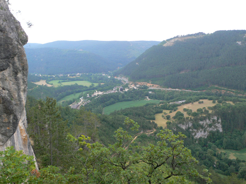Vistas desde el primer tramo de la vía 