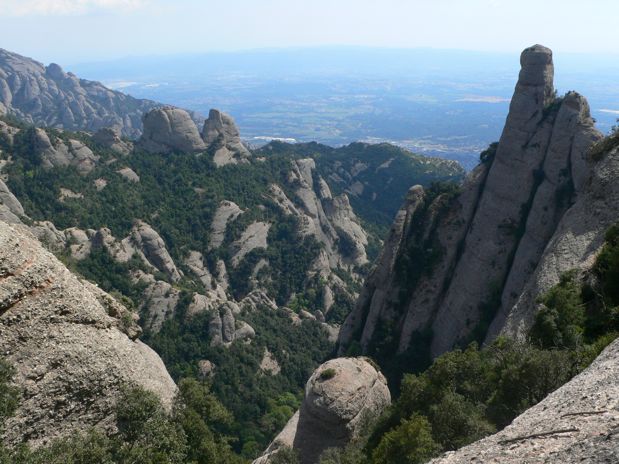 Las vistas se abren a nuestros pies 