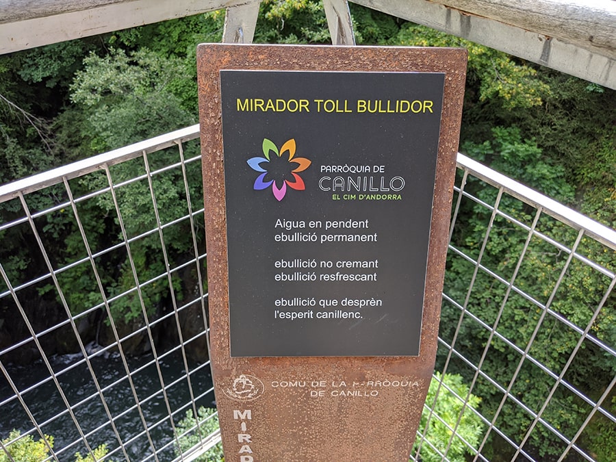 Poesía en el mirador del Toll Bullidor 
