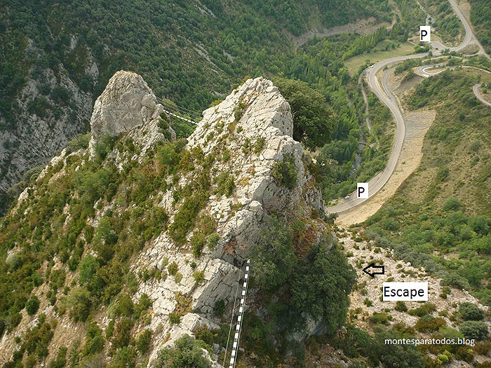 Agujas y puentes del tercer tramo (© Montes para todos) 