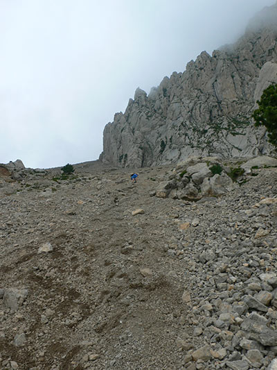Pasos por la tartera 