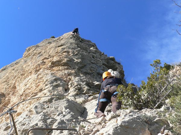 Último tramo vertical de la segunda parte 