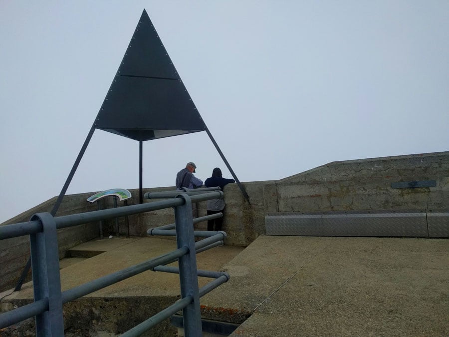 Cima de les Rochers de Naye -en días despejados hay grandes vistas al oeste sobre el lago Léman- 