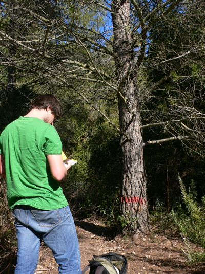El inicio es un poco perdedor - seguimos de frente por el torrente aunque parezca un poco cerrado -  No seguir otros caminos que se van hacia la derecha 