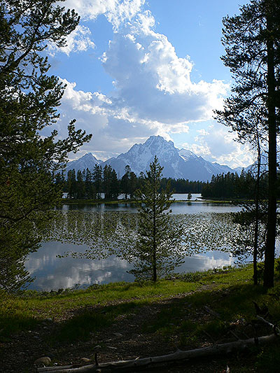 Otra vista de las Tetons 