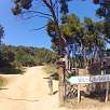 Entramos a la pista de Can Masdeu / Ruta en Bici El balcón de Barcelona, la carretera de les Aigües 