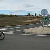 Día 1: Indicador para seguir por la vía verde hasta Santa Eulalia y sin acondicionar hasta Ojos Negros / Ruta en Bici Vía verde Ojos Negros 