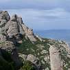  Vista a la zona de Tebaida desde el camí nou de Sant Jeroni II / Ruta a pie L