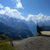 Mirando al Jungfrau desde la cima de Männlichen / Ruta a pie Senderismo familiar al pie del Eiger | Suiza 
