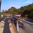 Pasarela que cruza la carretera de Vallvidrera II 