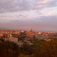 Vistas sobre el Puerto de Barcelona desde Miramar 