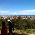 Barcelona desde el Passeig de les Aigües 