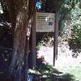 Entrada al vivero de Can Borni -bajando al Passeig de les Aigües- 