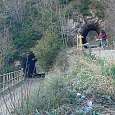Túnel para llegar o salir de Ogassa 