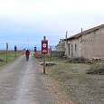 Día 1: De regreso volvemos a pasar por la estación de Cella junto a la maderera 