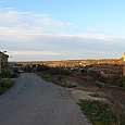 De regreso el atardecer en Valdealgorfa 