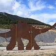 Dinosaurio en Fumanya 