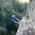 Salida desplomada y con pocos agarres 