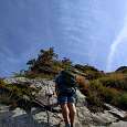Iniciando la vía ferrata 
