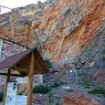 Entrada a la vía ferrata 