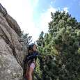 Salida de la vía ferrata 