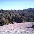 Afrontando la última subida conquistando el Montcau 