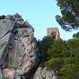 Desde el final de la vía todavía nos queda una subida para llegar a la Torreta 