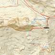 Topo aproximación -itinerario y retorno de la vía cordata de las Maguadas 