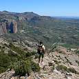 Vistas a Riglos desde el inicio de la ferrata de la Mora - Sur 