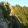 Parte media de la ferrata 