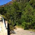 Salimos de la carretera a la derecha 