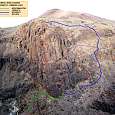 Croquis de la ruta 