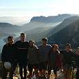 Foto de grupo desde la cumbre! 