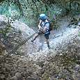 Destrepe equipado con una cadena -6 metros- 