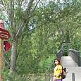 El puente nos acerca al inicio de la vía 