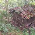 Rubriellos - pueblo abandonado que nos sirve de referencia para el regreso (cambiamos el sentido de la marcha) 