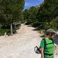 Subimos por la pista 