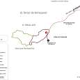 Croquis de la ruta 