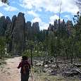 De regreso a Cathedral Spires 