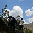 Seguimos subiendo hasta la gran cueva de Pumahushco 