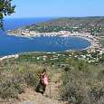 Bahía del Port de la Selva a la vista 