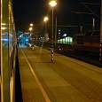 Ya en el tren con destino a Praga desde Decín 