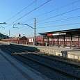 Estación de la Renfe de El Papiol -inicio del camino- 