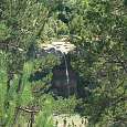 Gorg del Colomer y el salto de agua 