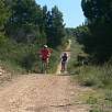 Bajada hacia el Papiol / Ruta en Bici Collserola y el Delta del Llobregat 