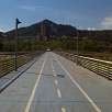 Puente para cruzar el río Besós / Ruta en Bici Ronda Verda de Barcelona. Vuelta completa 